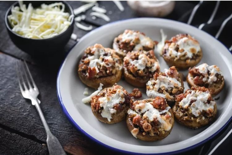 Sausage Stuffed Mushrooms